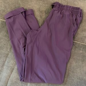 Joggers. Plum color. Size Lg 10/12.